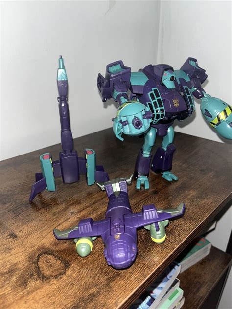 2008 Transformers Animated Lugnut Figure With McDonalds Lugnut Toy EBay