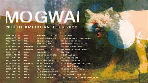 Mogwai Announces Spring 2022 Tour Dates Mxdwn Music