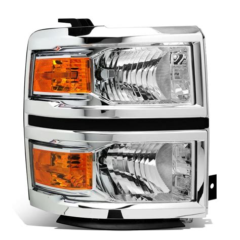 For 2014 To 2015 Chevy Silverado 1500 1pc Factory Style Headlight Headlamp Assembly Right