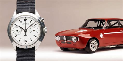 Voitures R Tro Et Montres Vintage Alfa Romeo Gta En Partenariat Avec