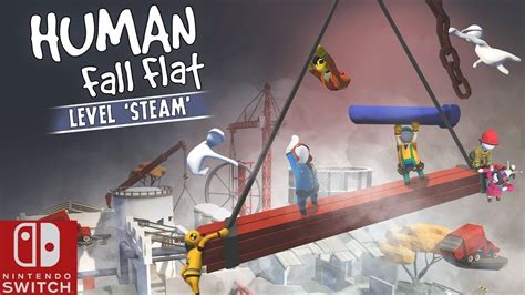 Human Fall Flat First Look At Steam Level On Nintendo Switch