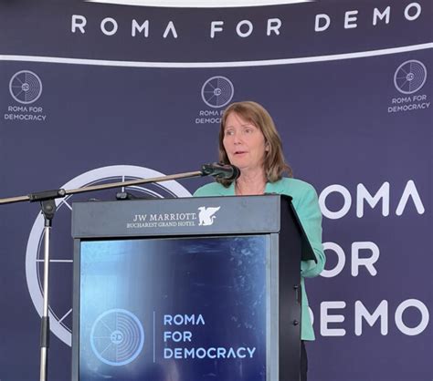 Ambassador Kathleen Kavalec At The International Roma Day U S