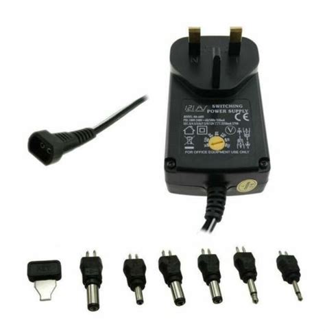 Ma Ac Dc Universal Mains Plug Power Supply Charger Adapter V V Ebay