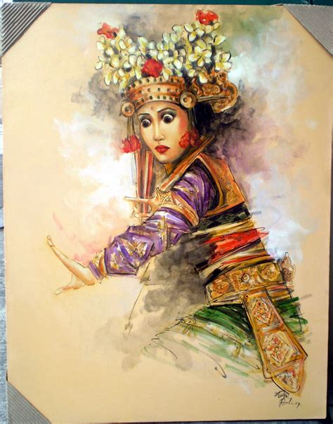 IAN ART STUDIO PAINTING: Bali Painting " traditional