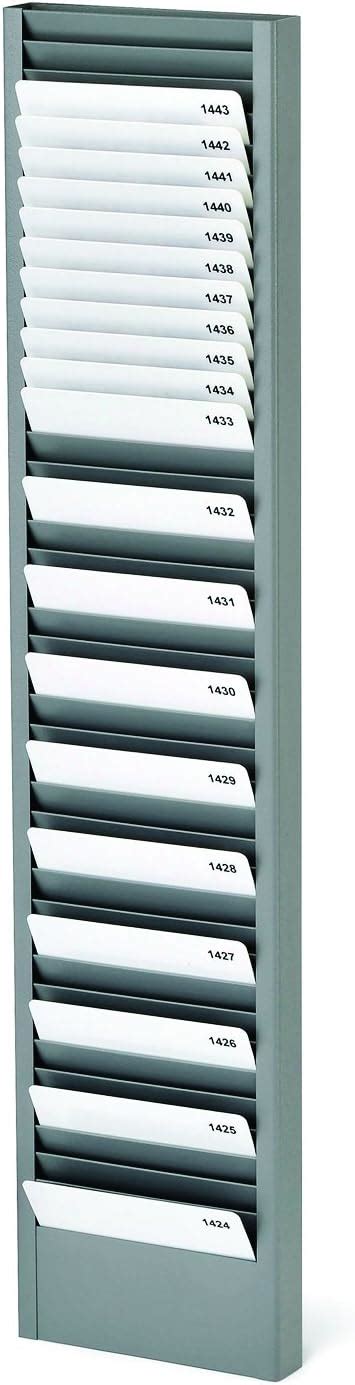 Amazon MMF Industries STEELMASTER Horizontal Swipe Card Rack 8 1