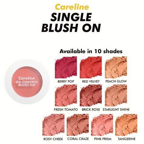 careline oil control blush   oil control products blush berry