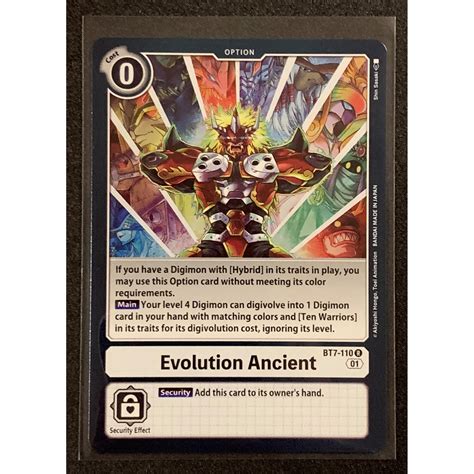 Evolution Ancient Bt R