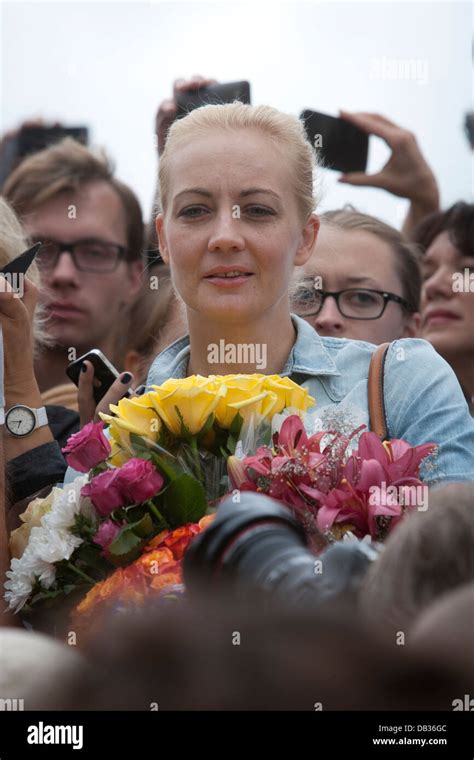 Yulia Navalnaya esposa del político opositor ruso Aleksei Navalny