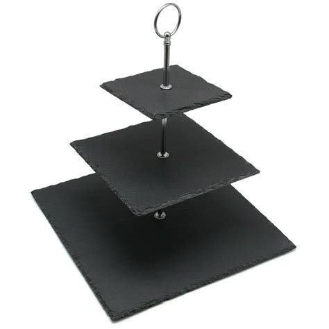 3 Tier Slate Cake Stand