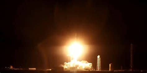 SpaceX launches a cargo mission to the International Space Station