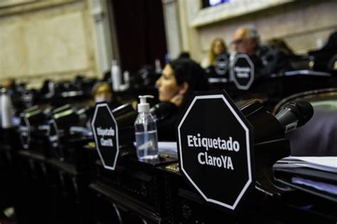 Diputados Convirti En Ley El Etiquetado Frontal En Los Paquetes De Los