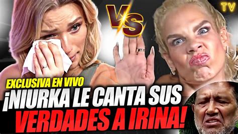 EN VIVO Niurka DESTROZA A Irina Baeva Por AVENTURERA YouTube