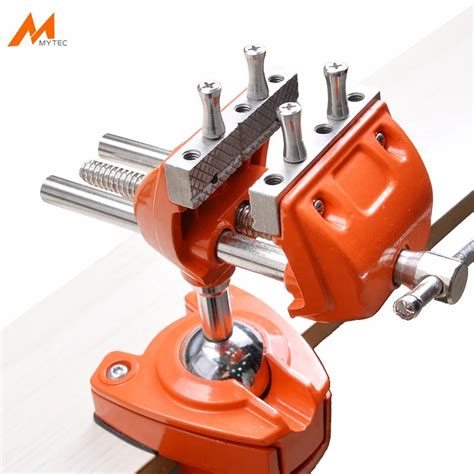 Aliexpress.com : Buy 3" Design Patents Universal Table Vise Aluminium Swivel Tabletop Clamp Vice ...