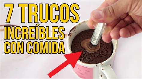 TRUCOS CON COMIDA que NO conocías que te SORPRENDERÁN YouTube