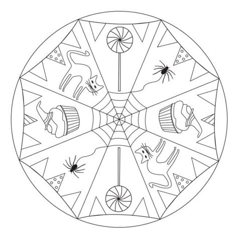 M Larbilder Halloween Mandalas Malarbilder Se