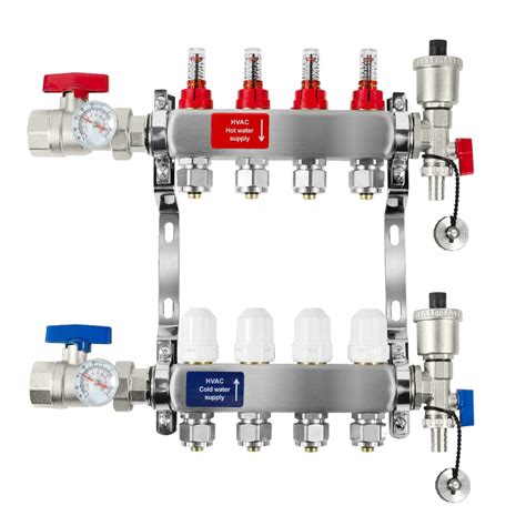 Buy Wisewater Loop Pex Radiant Manifold In And In Compatible