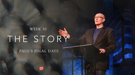 The Story Pauls Final Days Pastor Gregg Parris Union Chapel