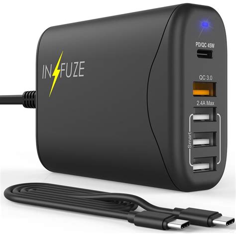 Quick Charge Type C Usb Fast Charging Station Ports For Multiple