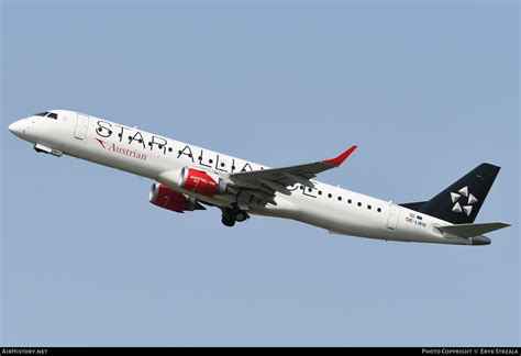 Aircraft Photo Of OE LWH Embraer 195LR ERJ 190 200LR Austrian