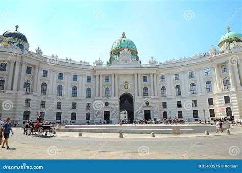 Hofburg Palace Vienna Austria Editorial Image Image 35433575