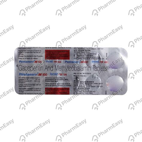 Pentanerv M Mg Strip Of Tablets Uses Side Effects Price