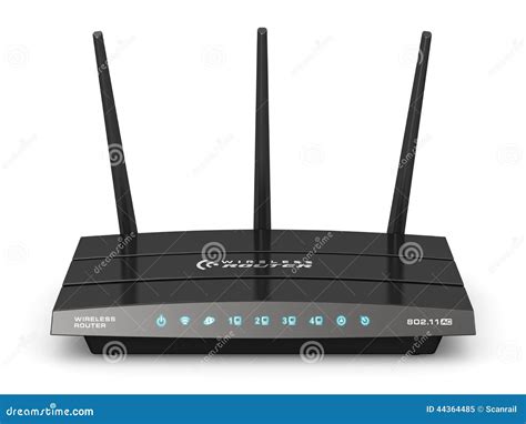 Wireless Internet Router Stock Illustration - Image: 44364485