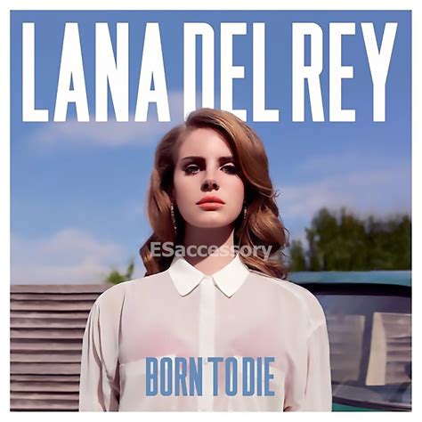 Lana Del Rey Born To Die Album Cover Printable Digital Poster Lana Del Rey Album Cover