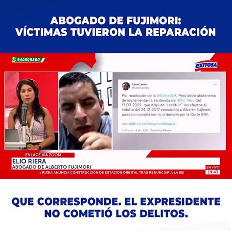 Exitosa Noticias On Twitter Exitosateescuchael Abogado De