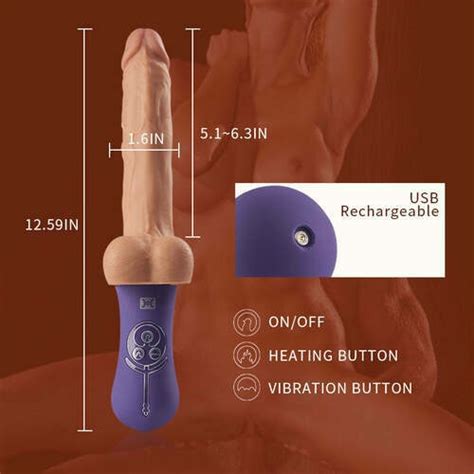 Review Bestvibe Thrusting Rotating Vibrating Heating Realistic Dildo