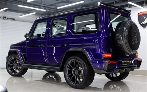 Mercedes Benz G Class Violet Inferno By Topcar Fonds D Cran Et