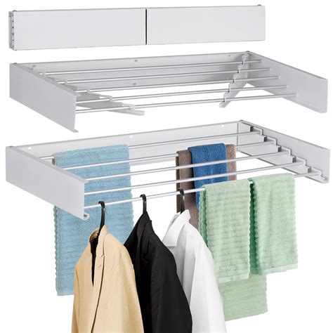 Fochier F Wall Mounted Clothes Drying Rack Collapsible For Laundry 315