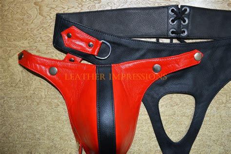 Real Leather Jockstrap Gay Adult Jockstraps Sexy Etsy