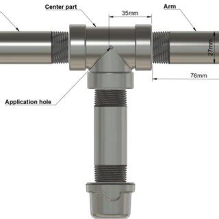 Illustration and dimensions of the olfactometer. | Download Scientific Diagram