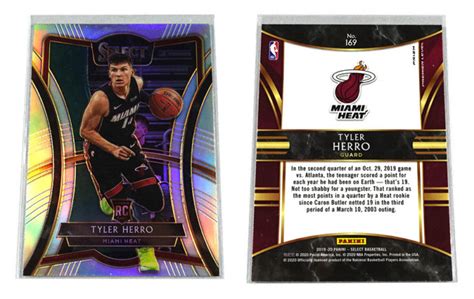 Tyler Herro Panini Silver Prizm Rc Rookie Card Ozzy