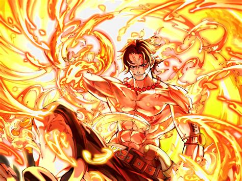 X Resolution Portgas D Ace One Piece Hd Art X