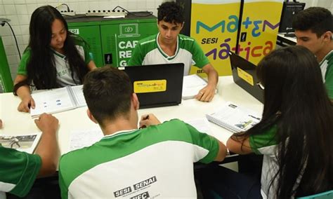 Escola SESI SENAI está matrículas abertas para 2021 veja os