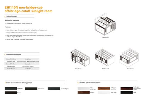 OPPEIN Whole Home Customization Sunlight Room ESR110N Non Bridge