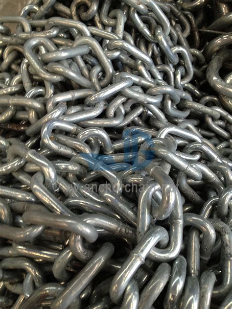 32mm Grade 2 Studless Stud Link Anchor Chain ပသငသမနင ထတ