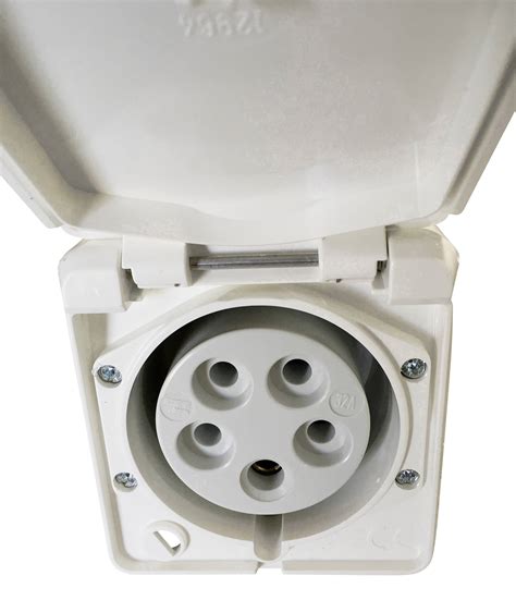 Mennekes Mennekes 4245 Cee Flush Mount Socket 32 A 5 Pin 400 V 1 Pcs