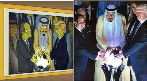 The Viral Simpsons Cartoon ‘predicting Donald Trumps ‘glowing Orb