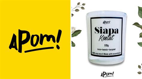 Malaysian Brand Apom Released ‘siapa Kentut And Other Unique Candles