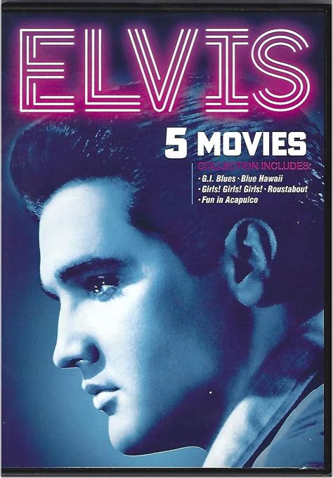 Amazon.com: Elvis 5-Movie Collection : Elvis Presley, Joan Blackman, Juliet Prowse, Stella ...