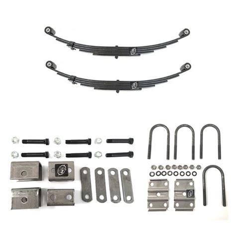 5200 Lbs Trailer Axle Suspension Kit Incl Leaf Springs Hanger And U