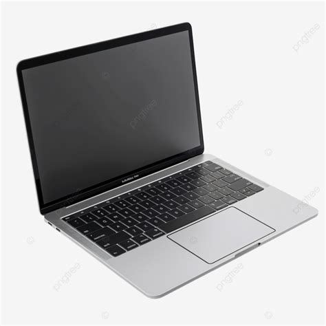 Laptop Isolate Blank Screen Display Mockup Pc Front Pc Technology