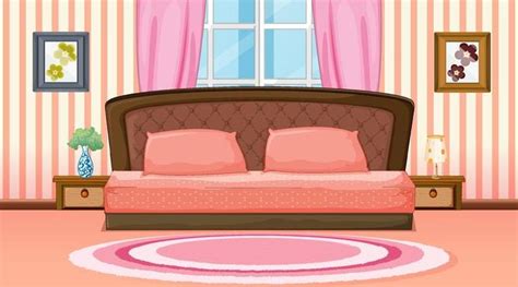 Cartoon Bedroom Background Vector Art, Icons, and Graphics for Free Download