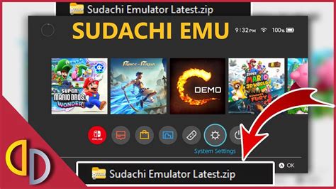 Sudachi Emulator Moves Forward Home Menu Support