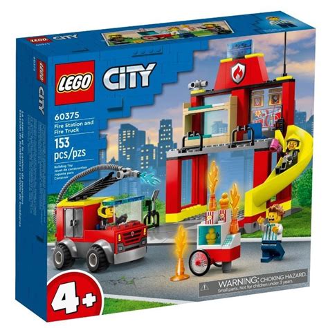 LEGO City Remiza strażacka i wóz strażacki 60375 Zakupy online z