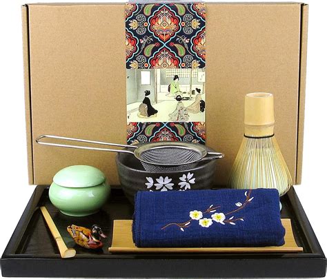 Amazon De Artcome Japanese Matcha Tea Set Matcha Whisk Traditional