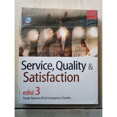 Jual Service Quality Dan Satisfaction Edisi Fandy Tjiptono Shopee