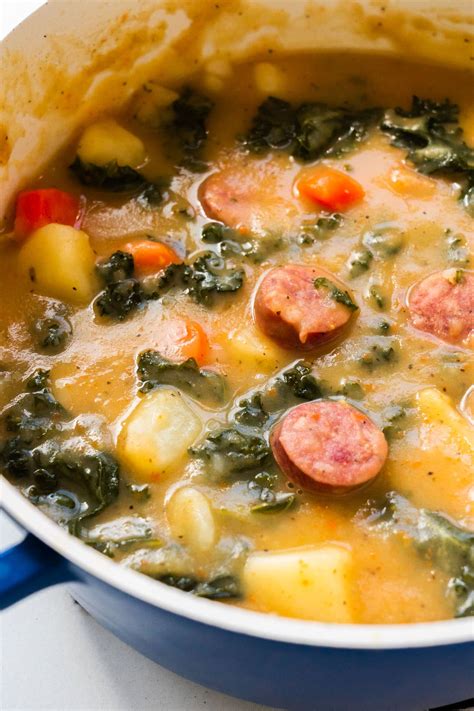 Kielbasa Sausage And Kale Soup Brooklyn Farm Girl